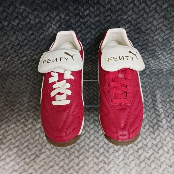 Puma Fenty x Avanti Rihanna Red Leather Sneakers 399262-03 Women's